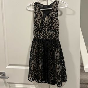 NWT ASOS Petite Black Lace Dress